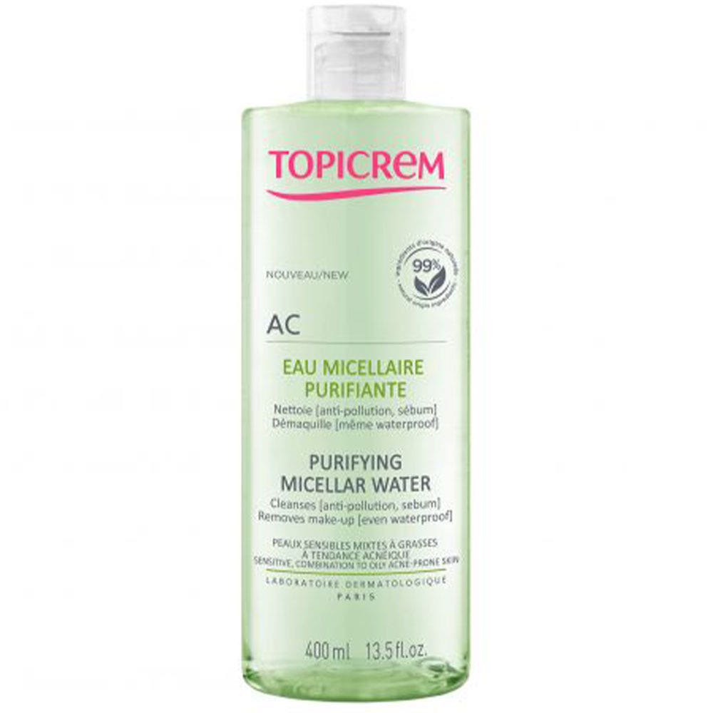 Topicrem AC Pieles Mixtas a Grasas Agua micelar purificante 400 ml
