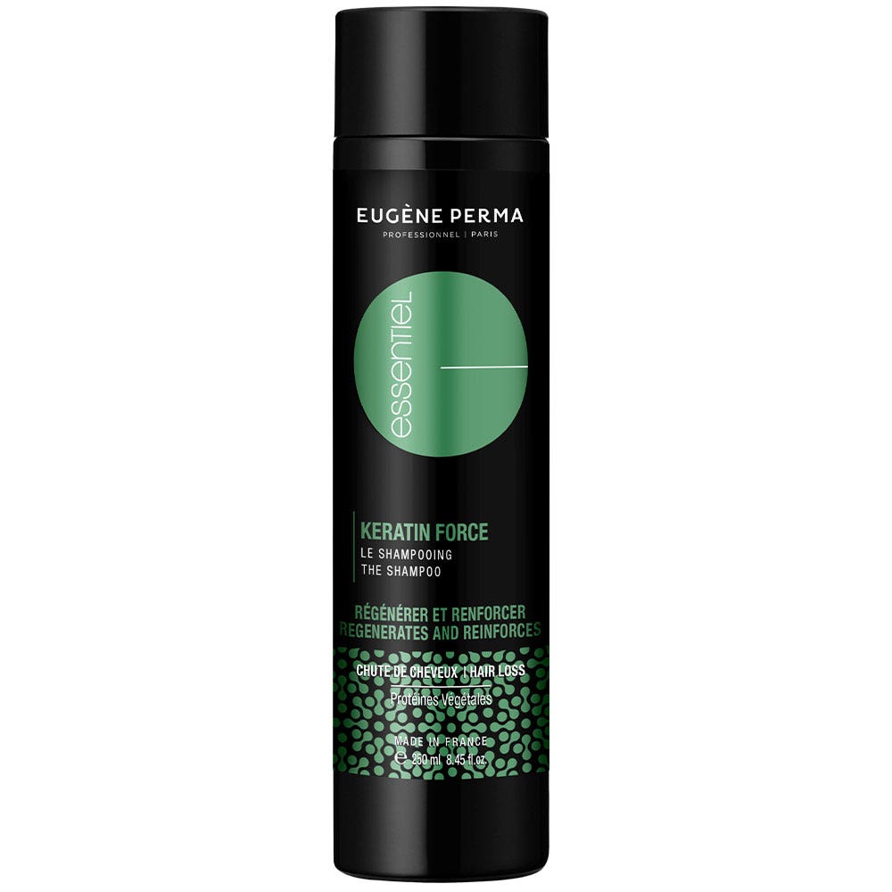 Eugène Perma Essentiel Keratin Sun Shampoo – 250 Ml, Für Sonnenexponiertes Haar, Entfernt Chlor & Salz, Silikonfrei, Hergestellt In Frankreich