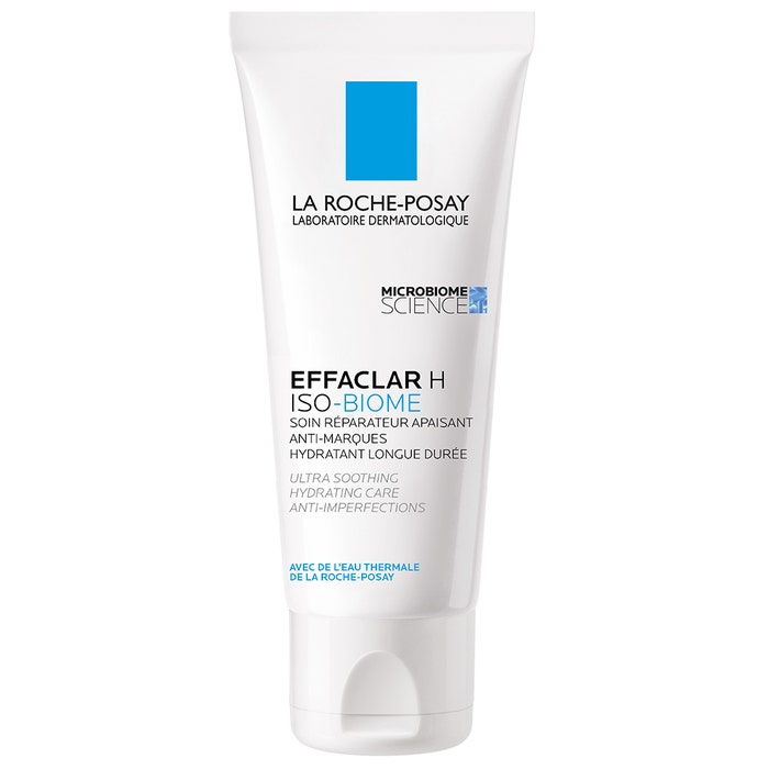 Crema hidratante Facial 40ml Effaclar H Iso-biome Peau grasse tendance acneique La Roche-Posay