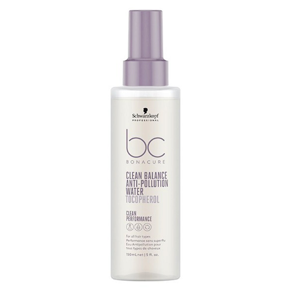 Schwarzkopf Professional Clean Balance Agua anticontaminación BC Bonacure Todo tipo de cabello 150 ml