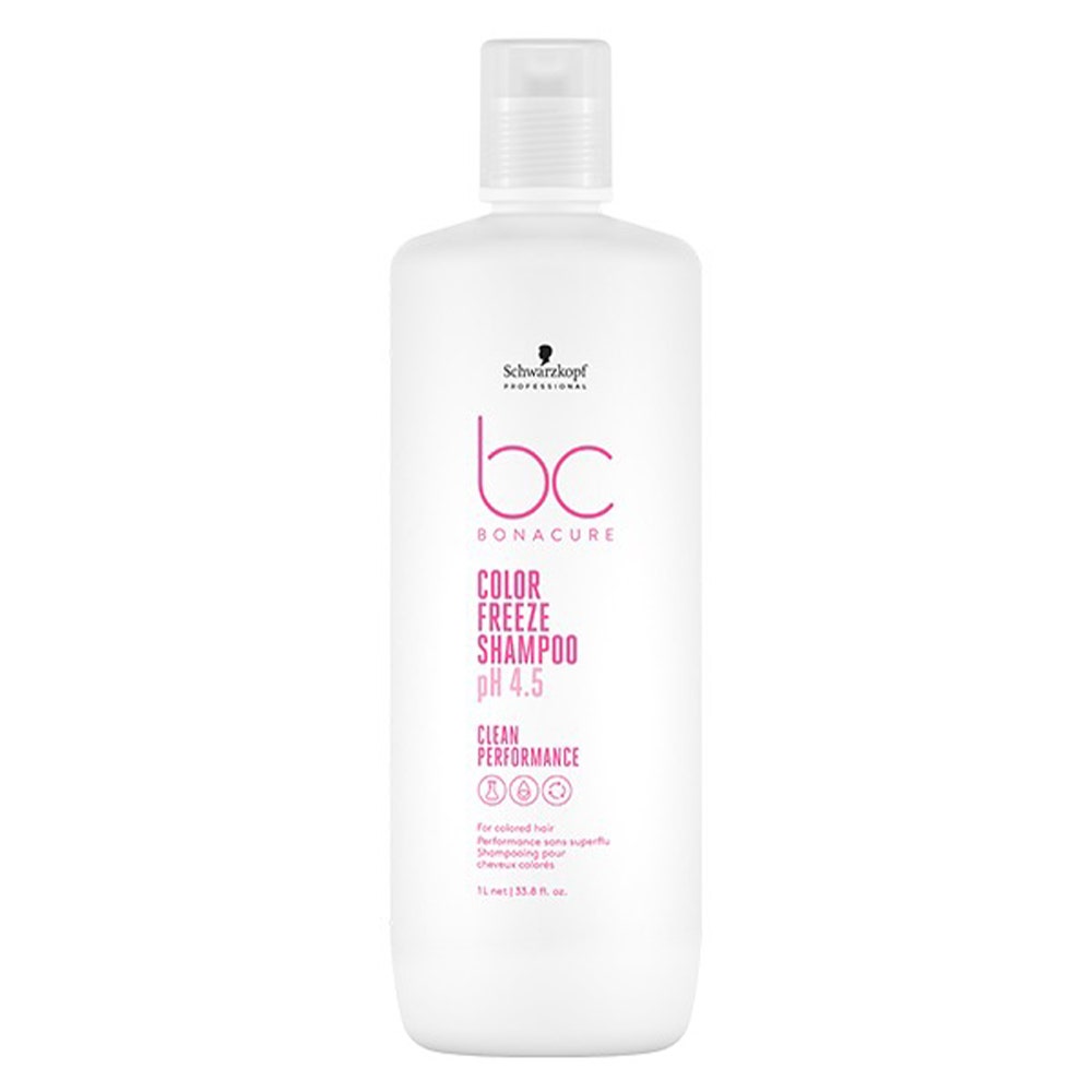 Schwarzkopf Professional PH 4.5 Color Freeze Champú Color Freeze BC Bonacure Cabellos teñidos 1000 ml