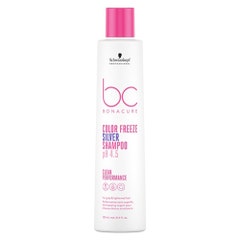 Schwarzkopf Professional PH 4.5 Color Freeze Champú BC Bonacure Cabellos blancos y aclarados 250 ml