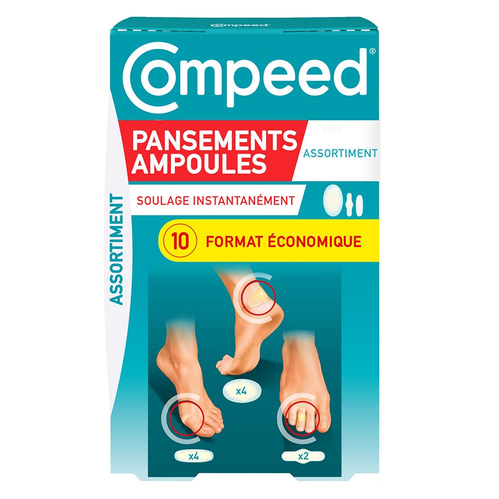 Compeed Juego de vendas para ampollas x10