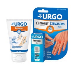 Urgo Crema Prevent grietas en las manos + Pack Filmogel 50 ml
