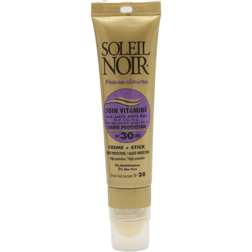 Soleil Noir N°42 Crema Vitaminada + Stick Alta Proteccion Spf30 20 ml