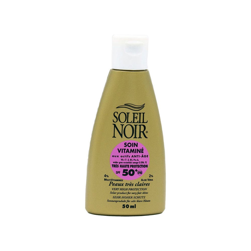 Soleil Noir N°59 Tratamiento Vitaminado Proteccion Muy Alta Spf50+ 50ml