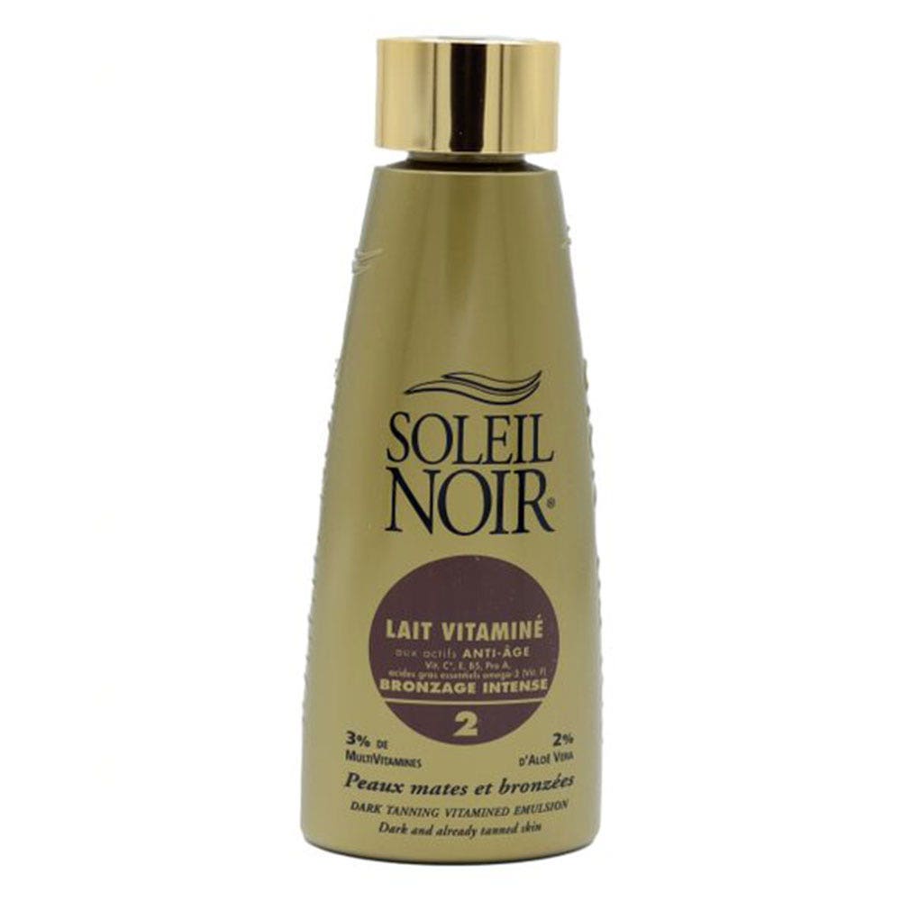 Soleil Noir N°50 Leche Vitaminada Bronceado Intenso Spf2 150ml