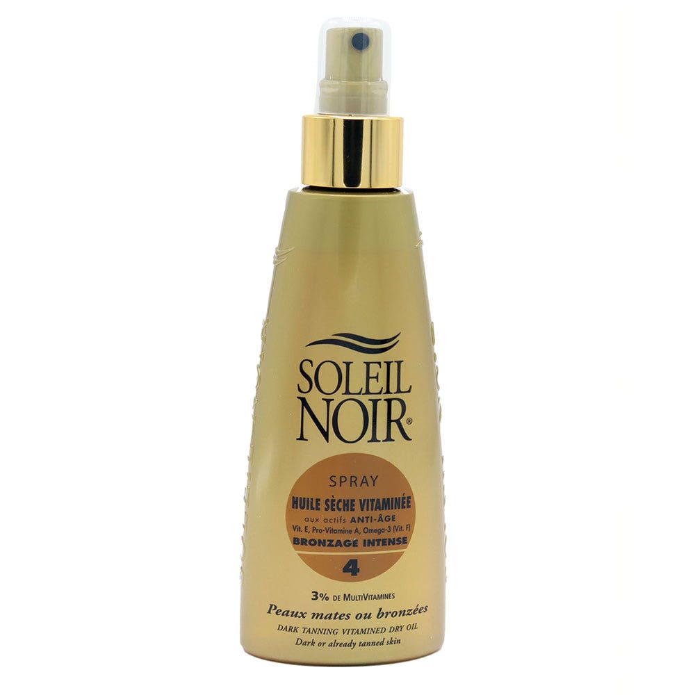 Soleil Noir N°13 Aceite Vitaminado Bronceado Intenso Spf4 150 ml