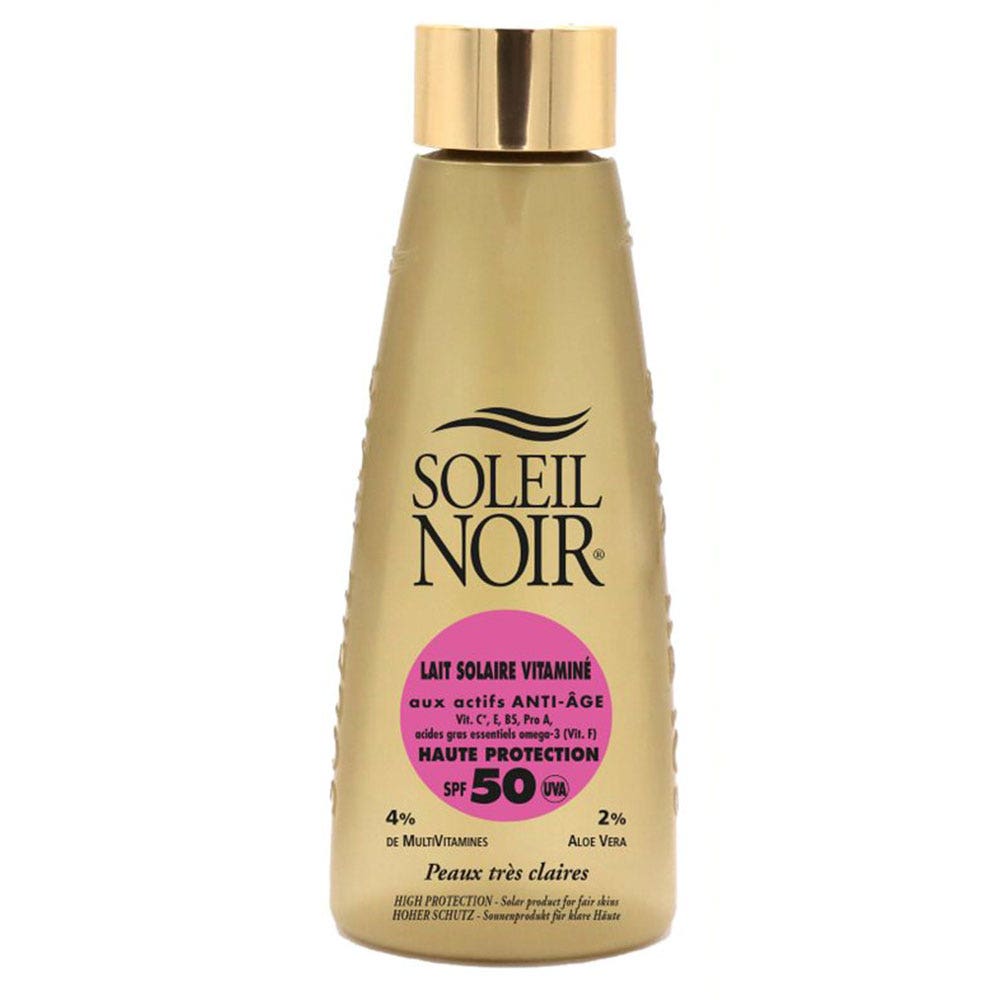 Soleil Noir N°22 Leche Vitaminada Alta Proteccion Spf50 150ml