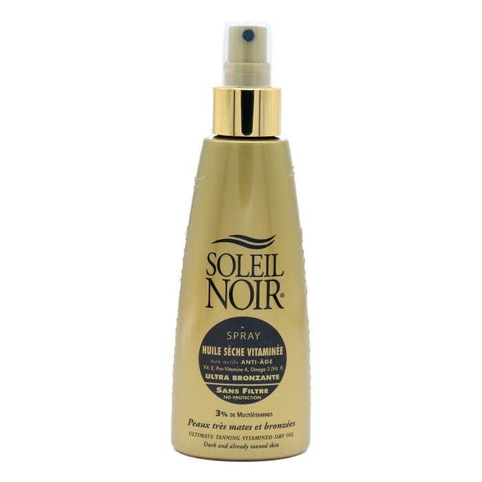 Soleil Noir N°43 Aceite Seco Vitaminado Ultrabronceador Spray 150ml