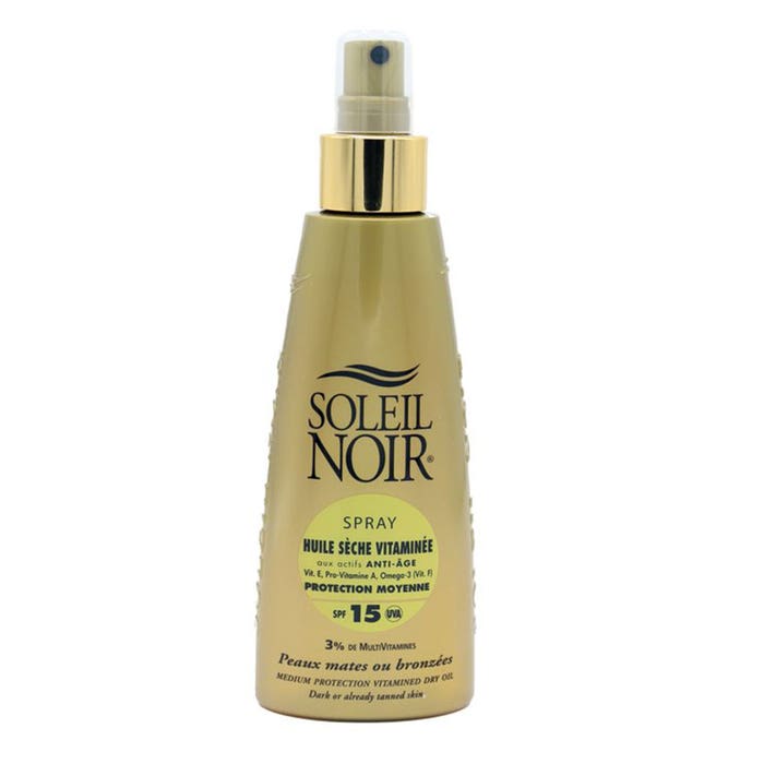 Soleil Noir N°62 Aceite Seco Vitaminado Spf15 Spray 150ml