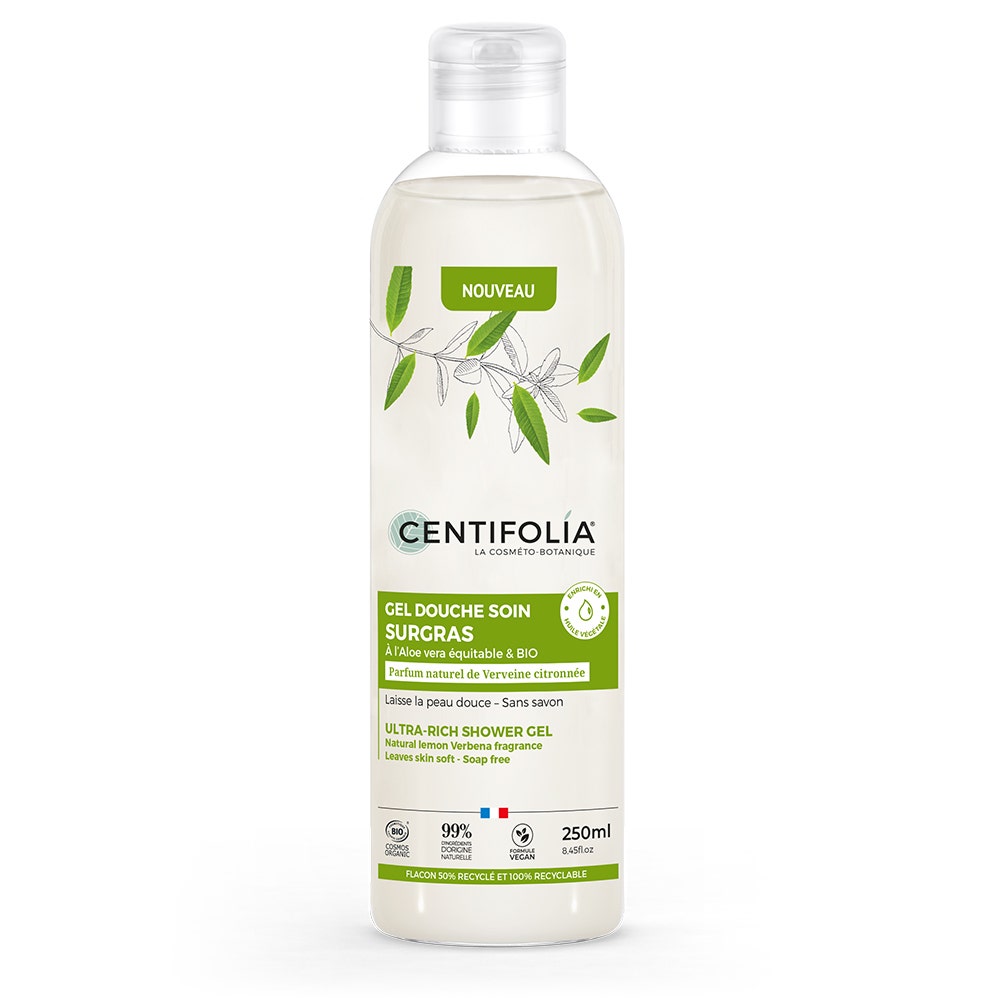 Centifolia Gel ducha nutritivo perfume verbena y limón 250 ml