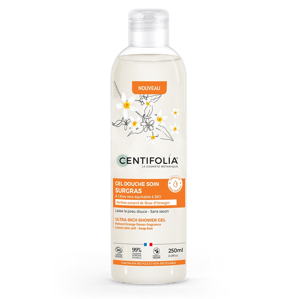 Centifolia gel de ducha supergraso perfumado Flor Naranjo 250 ml