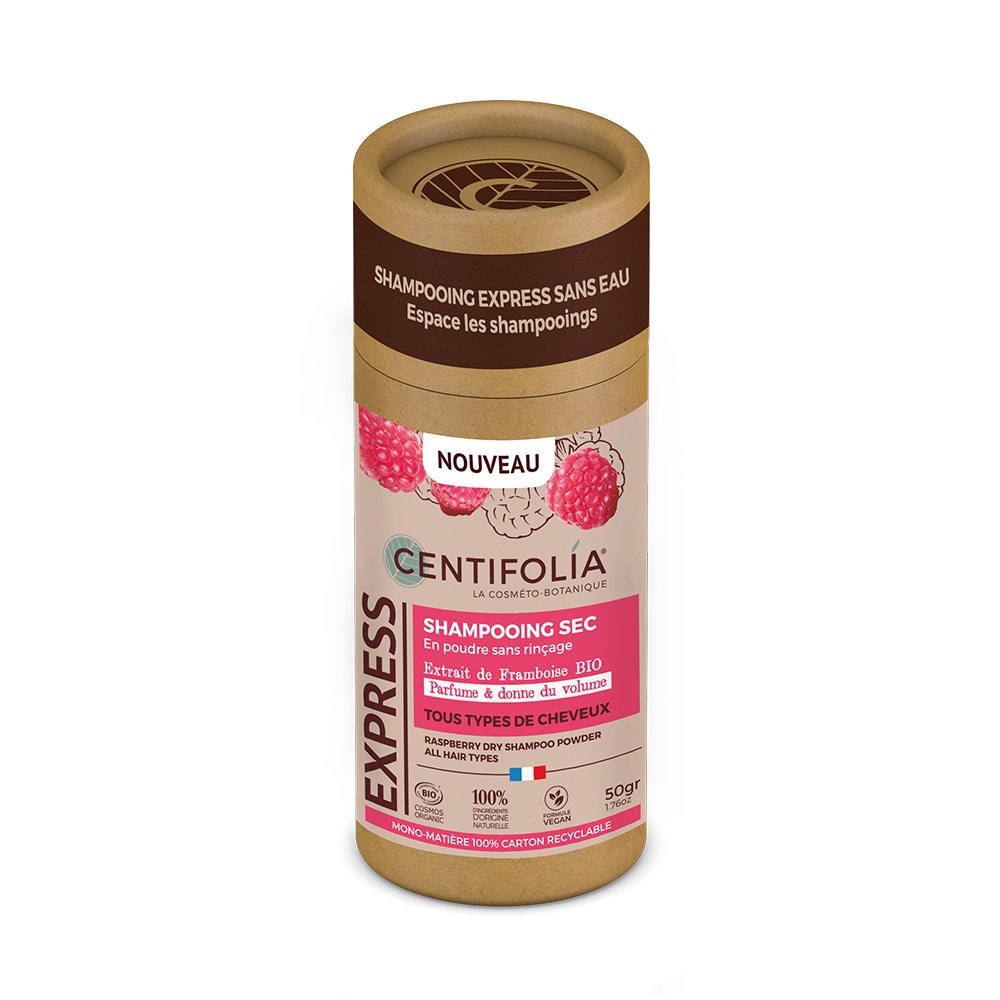Centifolia Champú seco en polvo de frambuesa 50g