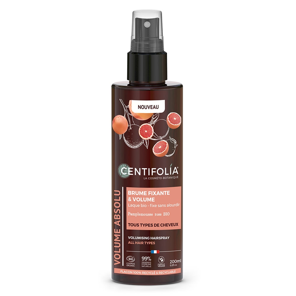 Centifolia Volumen Spray fijador pomelo rosa bio 200 ml