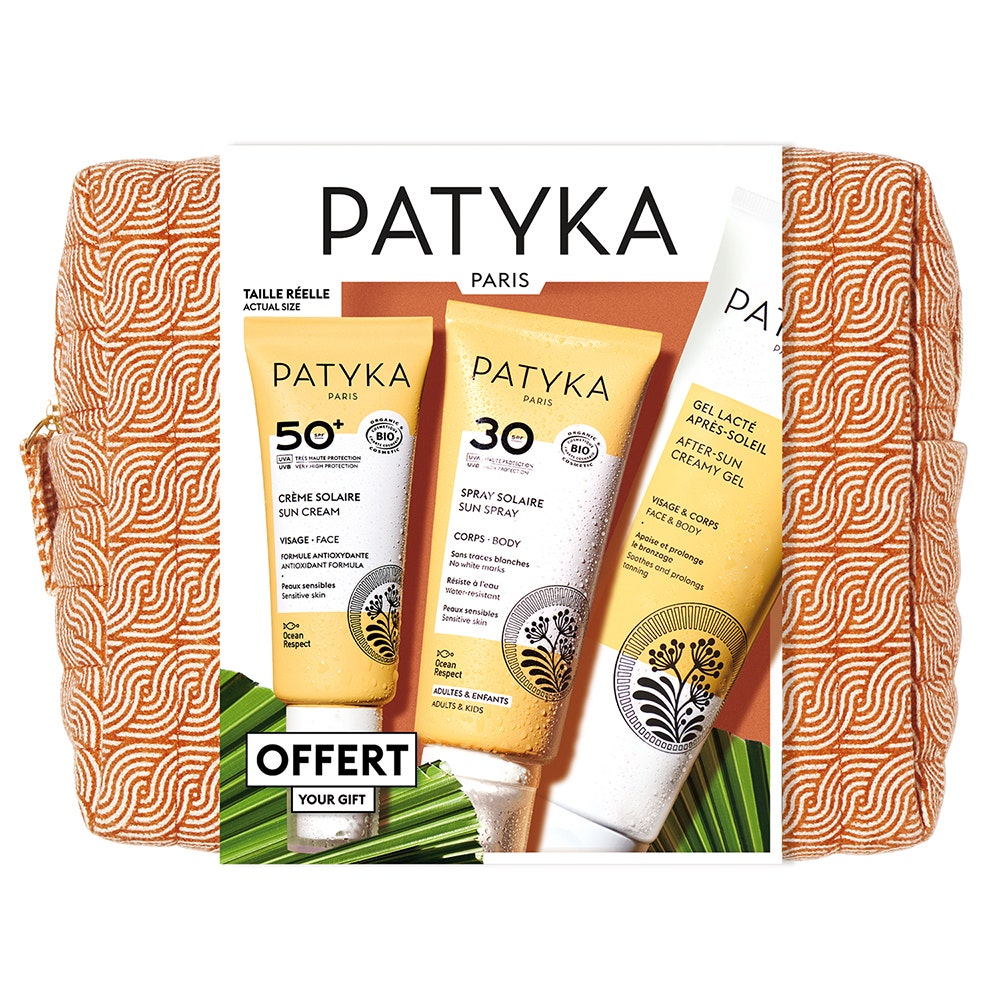 Patyka Trousse Trio Solaire Bio Visage et corps 290