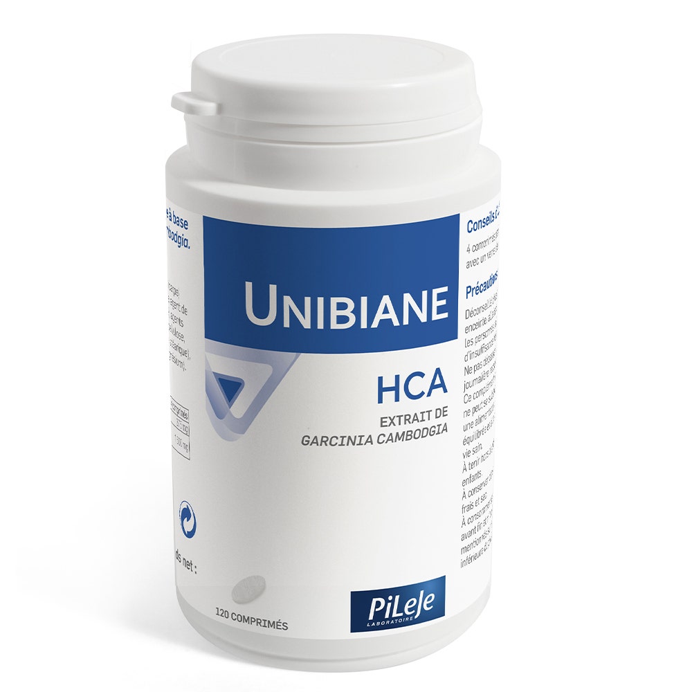 Pileje Unibiane HCA 120 comprimidos