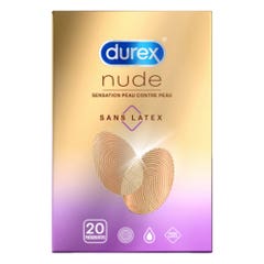 Durex Preservativos Nude sin látex x20 x20