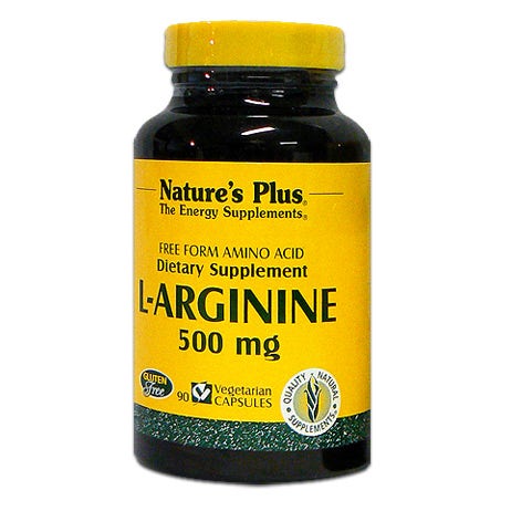 L-arginina 90 Capsulas 500 mg Nature'S Plus