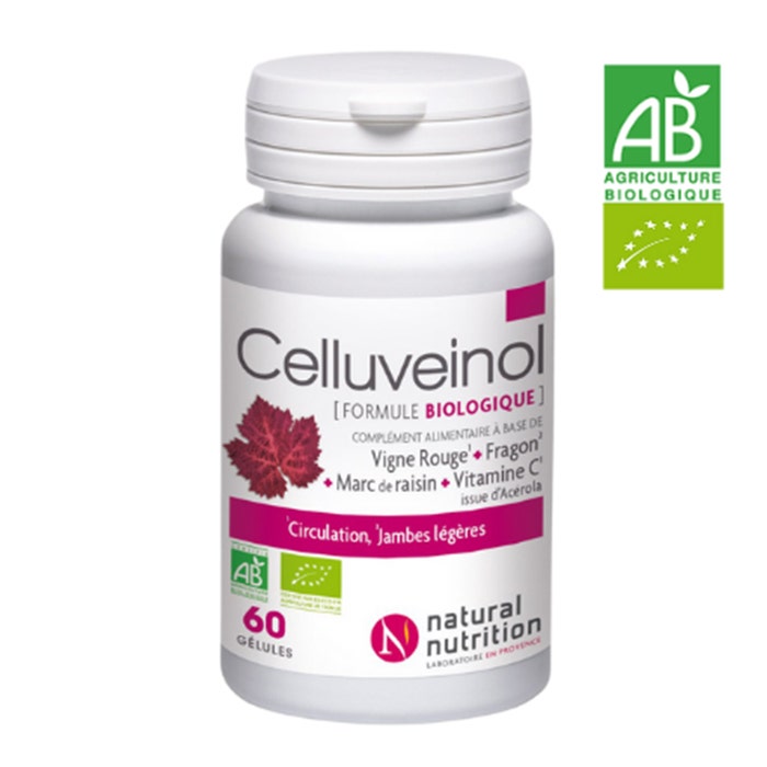 Celluveinol 60 cápsulas Natural Nutrition