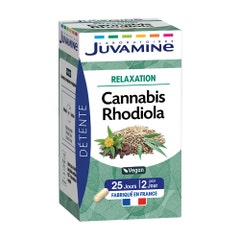Juvamine Cannabis Rhodiola Relajación 30 cápsulas