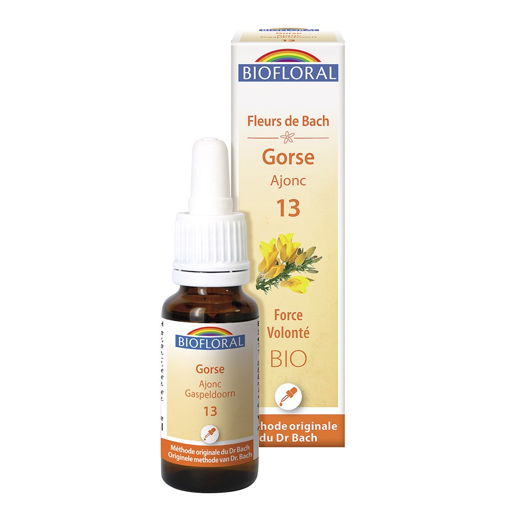 Biofloral Nº 13 Gorse Organic Demeter Bach Flower Power Volonte 25 ml