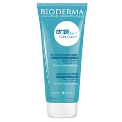 Bioderma Abcderm Cold Cream Crema Corporal Nutritiva Crème visage et corps 200ml