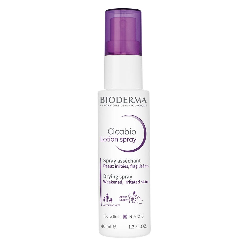 Bioderma Cicabio Locion Reparadora En Spray Pieles Dañadas E Irritadas Peaux abîmées 40ml