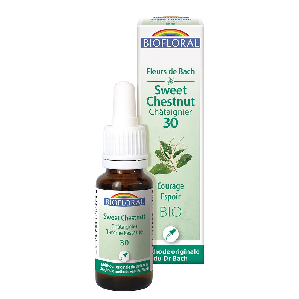 Biofloral No 30 Castaño Ecológico Demeter Flores de Bach Coraje Esperanza 25 ml