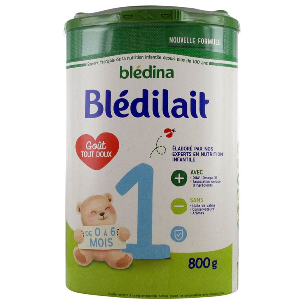 Blédina Leche en polvo primera edad de 0 a 6 meses 800g
