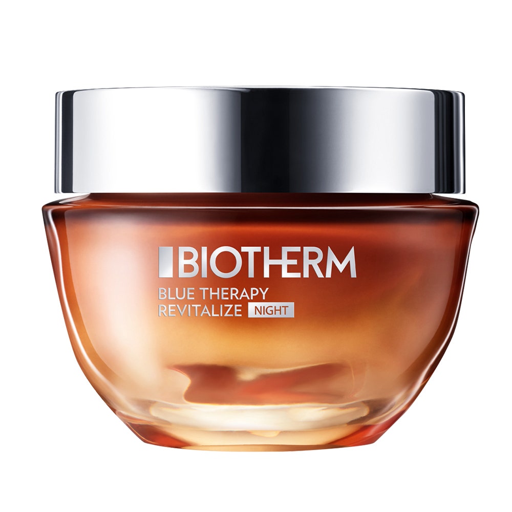 Biotherm Blue Therapy Amber Algae Crema de Noche Antiedad Resveratrol Y Ácido Hialurónico antiedad 50ml