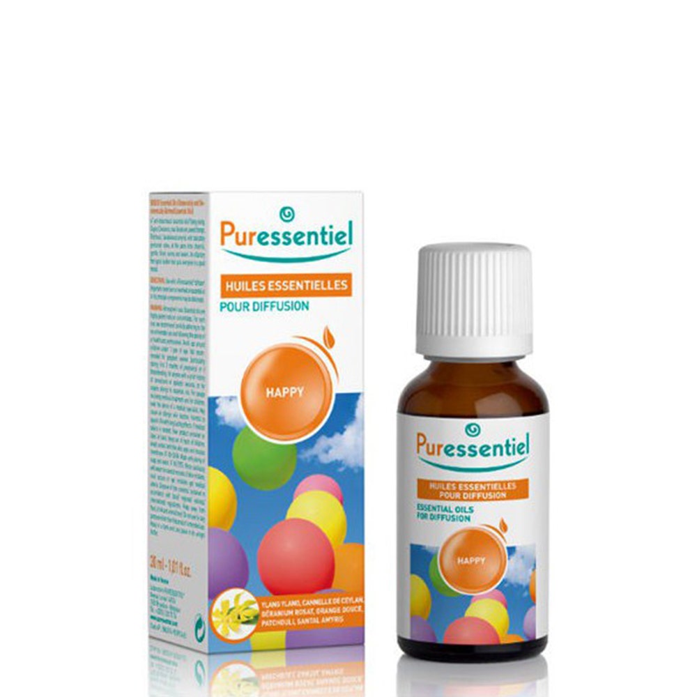 Puressentiel Difusión de Aceites Esenciales Happy para difusión 30 ml