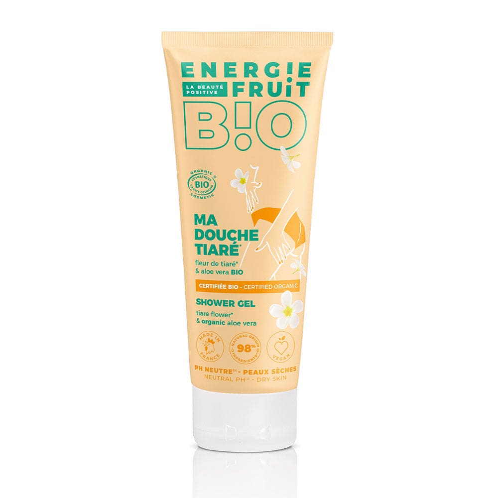 Energie Fruit Gel ducha Flor de Tiaré y Aloe Vera Ecológico Certificado 200 ml
