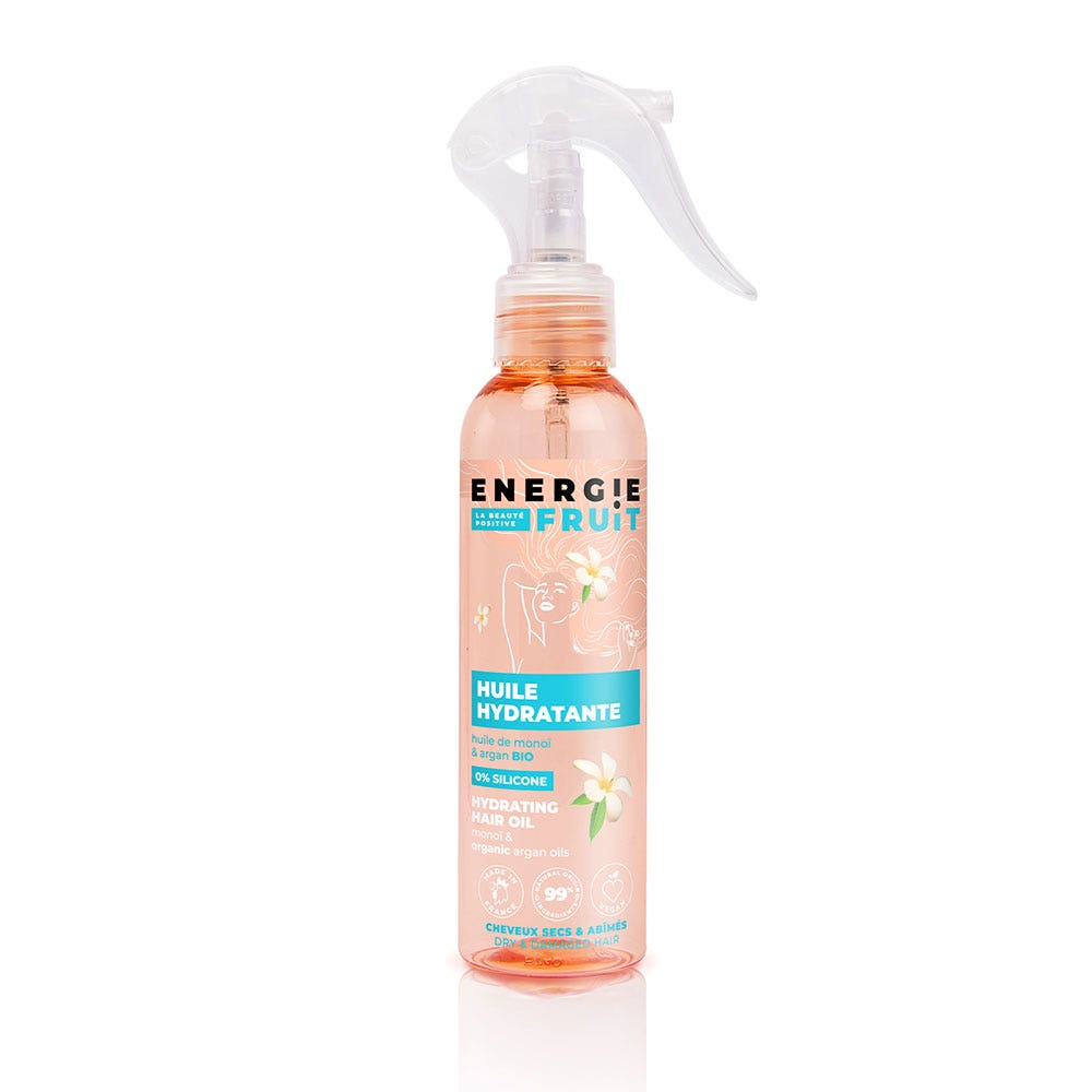 Energie Fruit Aceite capilar de monoi y aceite de argán bio cabello dañado 150 ml