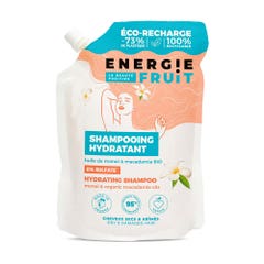 Energie Fruit Recarga ecológica Champú sin sulfatos Monoï &amp; Aceite de Macadamia BIO Cabello seco y dañado 500 ml