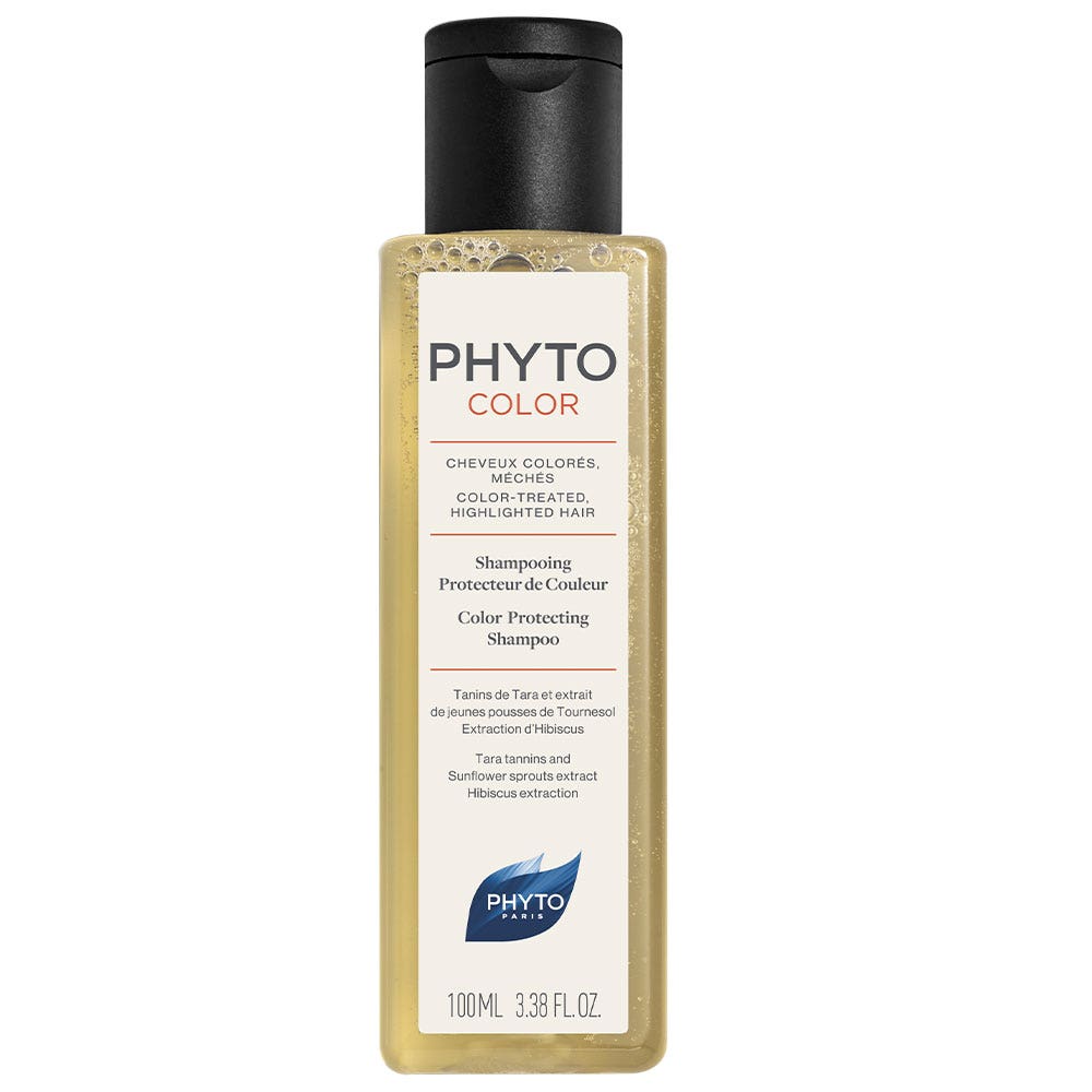 Phyto Paris Phytocolor Champu Protector De Color Care Cabello Tenido Mechas Cheveux colorés, méchés 100ml