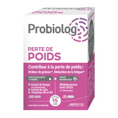 Mayoly Spindler Probiolog Probiolog Pérdida de peso 90 + 15 cápsulas
