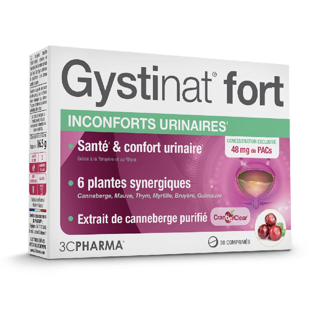 3C Pharma Gystinat Fort comprimidos x30