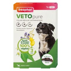 Beaphar Veto Pure Collar antiparasitario VETOpure para perros y cachorros
