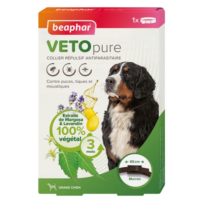 Beaphar Veto Pure Collar repelente de plagas para perros grandes VETOPure