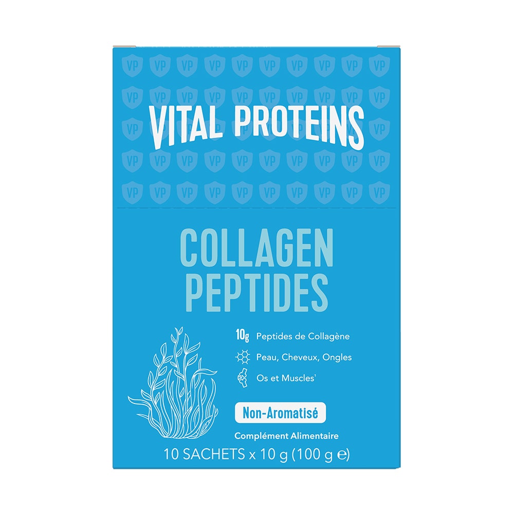 Vital Proteins Péptidos de colágeno Piel, cabello, uñas, estructura ósea 10 barritas de 10 g