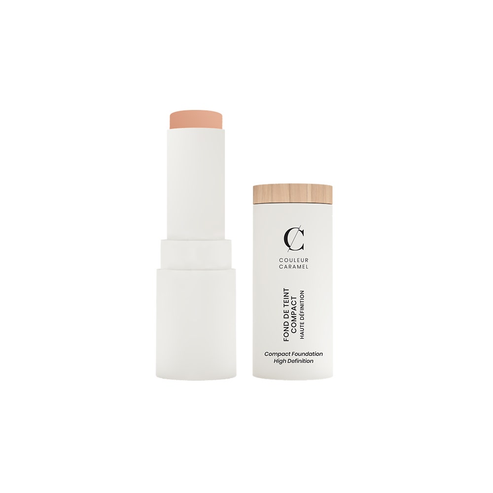 Couleur Caramel Base de maquillaje compacta de alta definición 9g