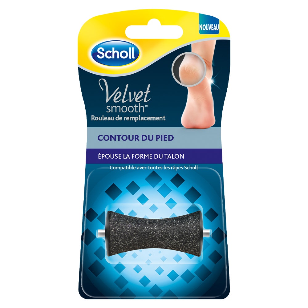 Scholl Velvet Smooth Rodillo de recambio para el contorno del pie x1