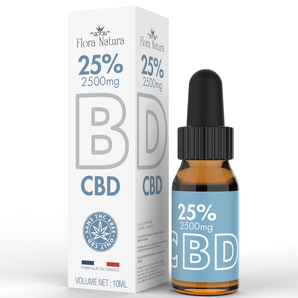 Flora Natura 25% Aceite de CBD 10 ml