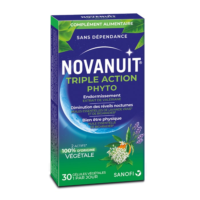 Novanuit Phyto+ Sueño Sanofi 30 Cápsulas