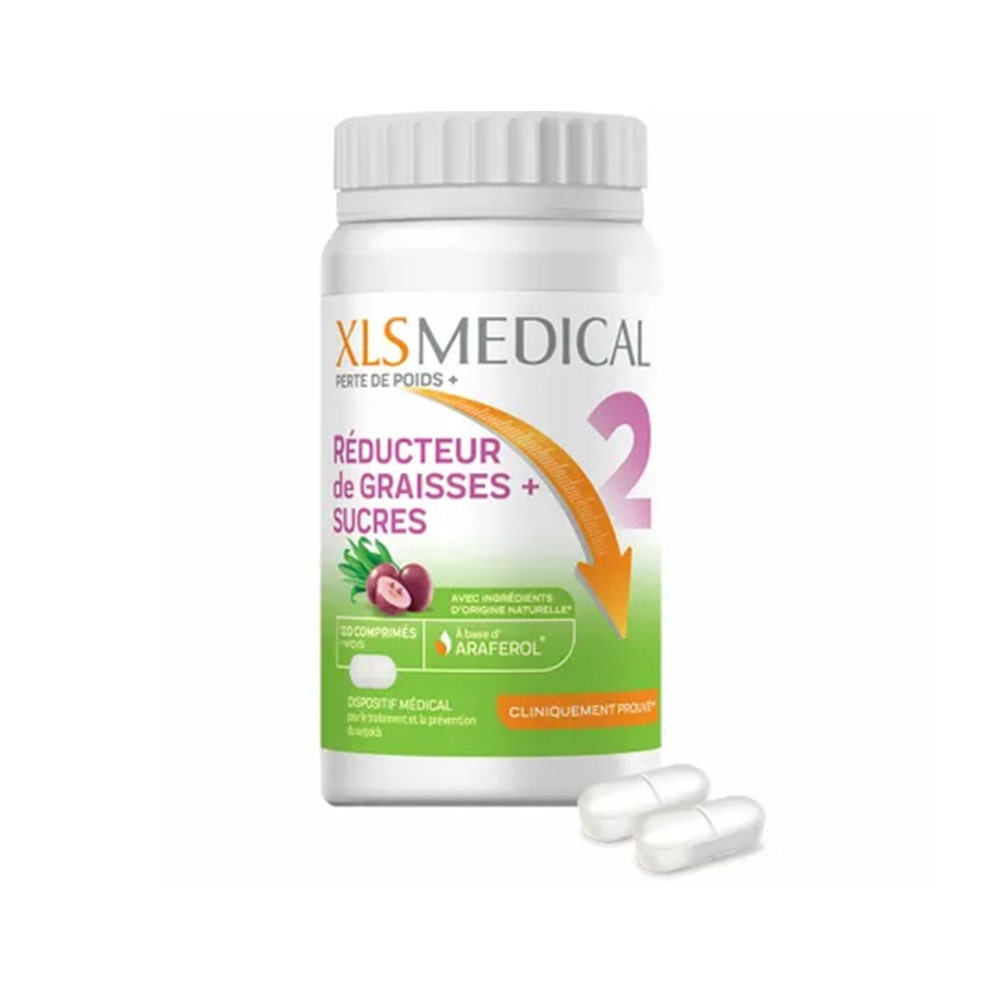Xl-S Medical Reductor de grasas + azúcares Médical 120 comprimés