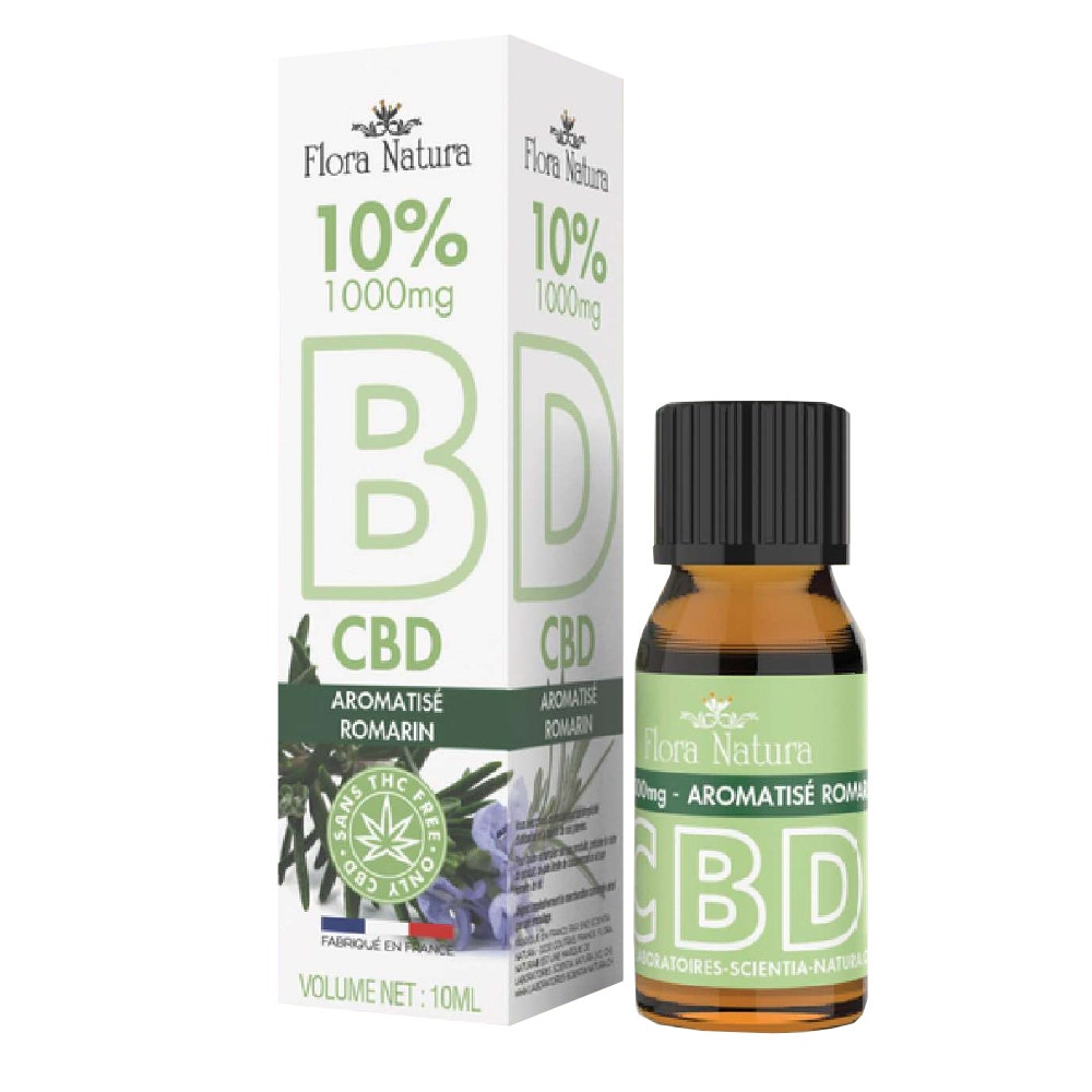 Flora Natura 10% Aceite de CBD Romero 10 ml