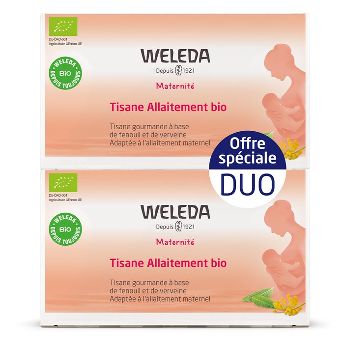 Weleda Tisana Duo Organic Verbena Lactancia Materna 2x20 sobres