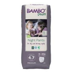 Bambo Nature Ropa de dormir para niñas de 4 a 7 años de 15 a 35 kg x10