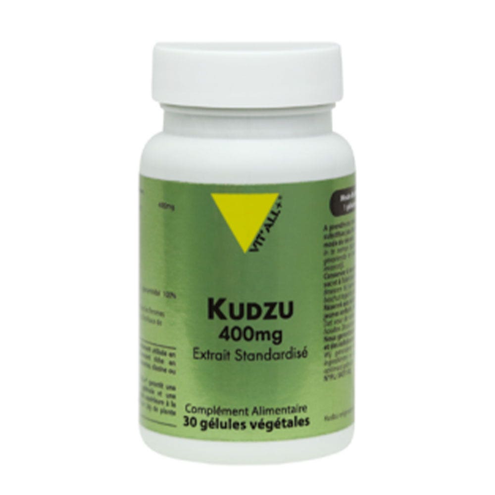 Vit'All+ KUDZU 400mg Extracto estandarizado x30 Cápsulas
